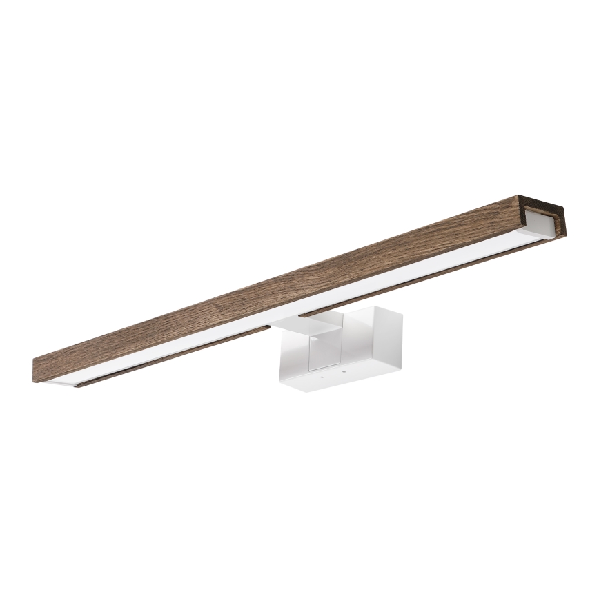 BRILAGI - LED-belysning för badrumsspegel 3v1 WOODY MIRROR 3v1 LED/12W/230V 60 cm IP44 vit/ek/valnöt