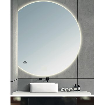 Brilagi - LED-badrumsspegel MEZZO LED/25W/230V 80x70 cm IP44 Ra 90 dimbar + CCT