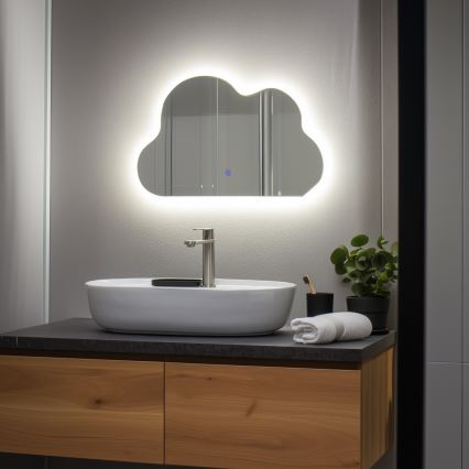 BRILAGI - LED-badrumsspegel NUVOLA LED/19W/230V 37x60 cm IP44 CRI 90 dimbar + CCT