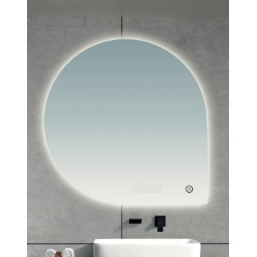 Brilagi - LED-badrumsspegel RICADI LED/19W/230V 60x60 cm IP44 CRI 90 dimbar + CCT