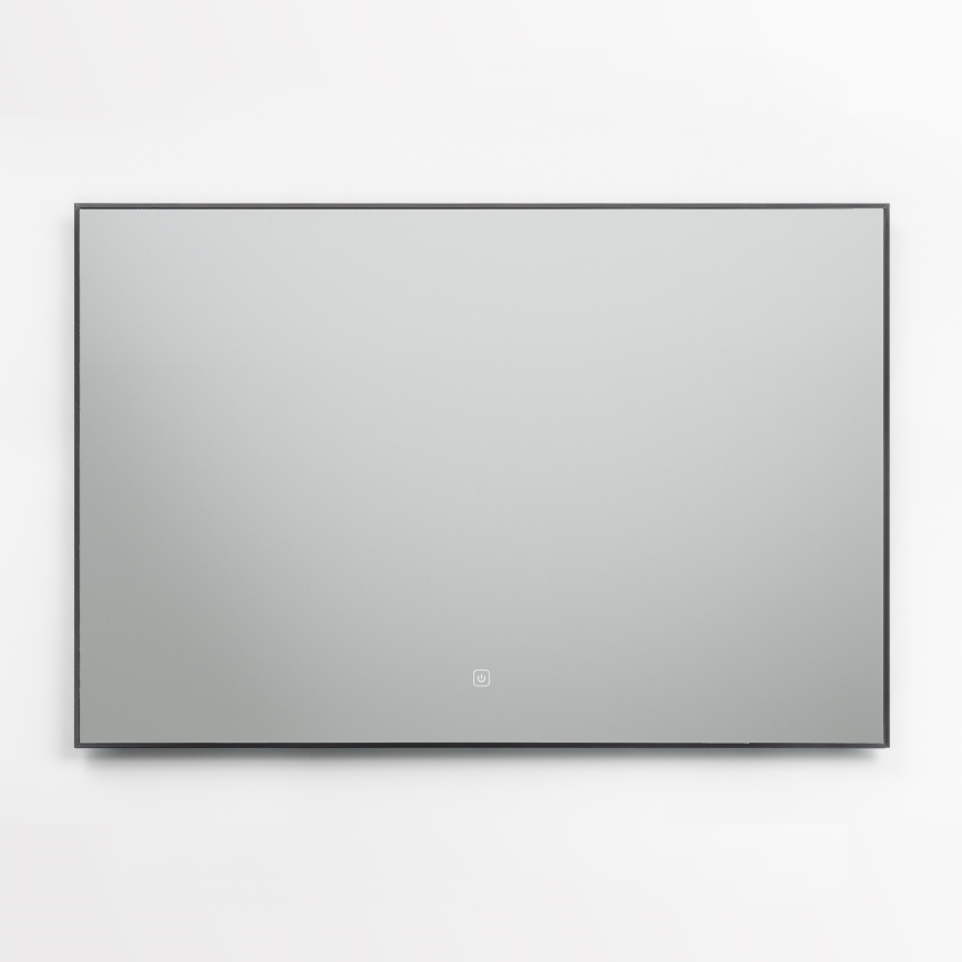 Brilagi - LED-badrumsspegel SUELLO LED/30W/230V 60x90 cm svart IP44 CRI 90 dimbar + CCT