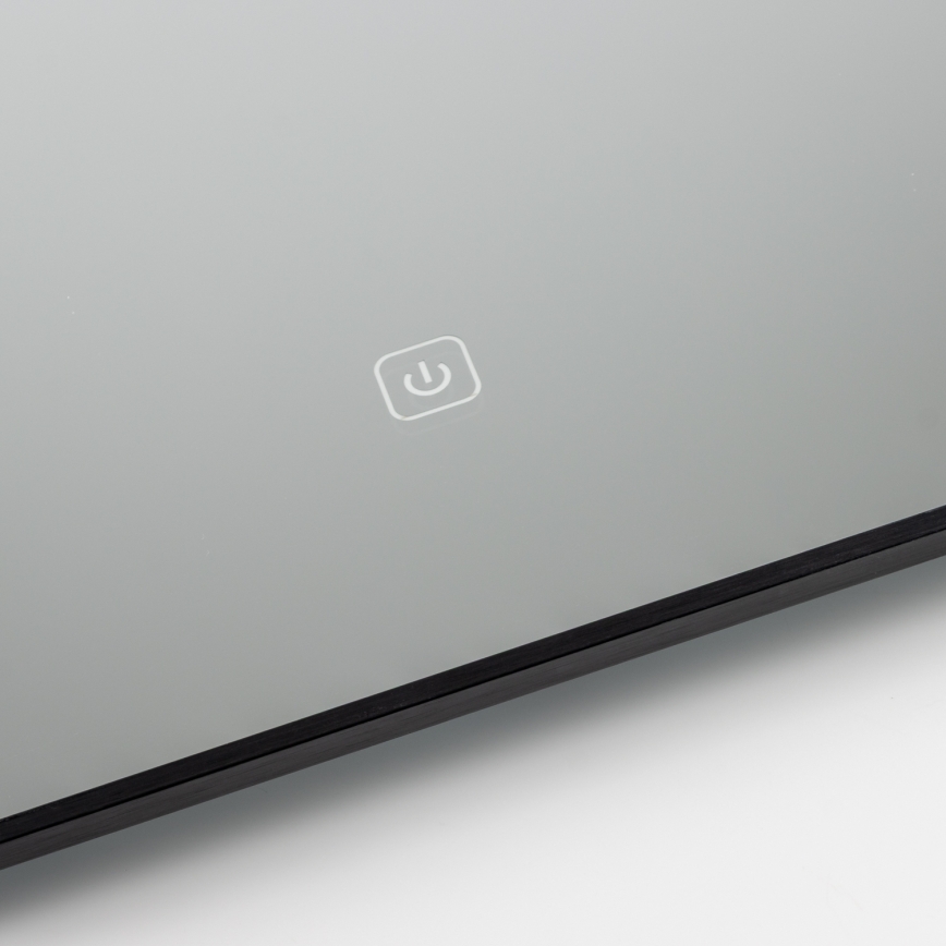 Brilagi - LED-badrumsspegel SUELLO LED/30W/230V 60x90 cm svart IP44 CRI 90 dimbar + CCT