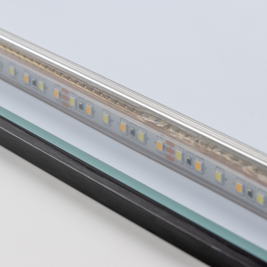 Brilagi - LED-badrumsspegel SUELLO LED/28W/230V 60x80 cm svart IP44 CRI 90 dimbar + CCT