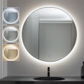 BRILAGI - LED-badrumsspegel VENA BLACK LED/32W/230V Ø 100 cm IP44 CRI 90 dimbar + CCT