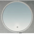 BRILAGI - LED Badrumsspegel VENA SILVER LED/32W/230V Ø 100 cm IP44 CRI 90 dimmbar + CCT