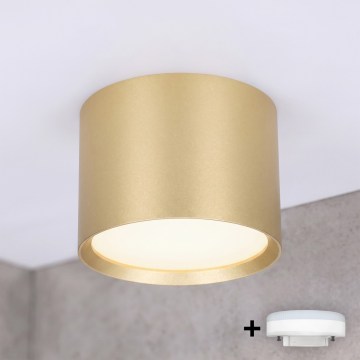 BRILAGI - LED badrumsspot SMOOTH 1xGX53/15W/230V 60x82 mm guld IP54
