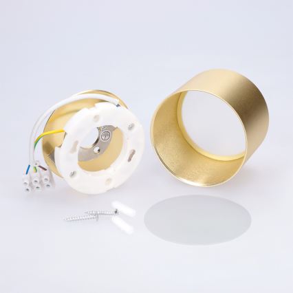 BRILAGI - LED badrumsspot SMOOTH 1xGX53/15W/230V 60x82 mm guld IP54