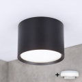 BRILAGI - LED Badrumsspot SMOOTH 1xGX53/15W/230V 60x82 mm svart IP54
