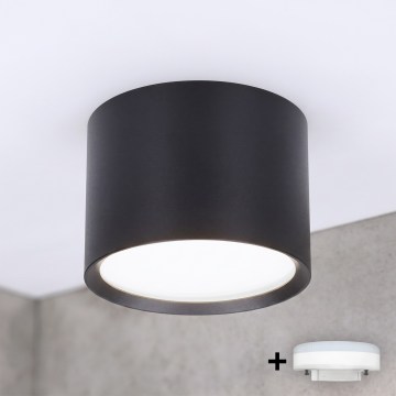 BRILAGI - LED Badrumsspot SMOOTH 1xGX53/15W/230V 60x82 mm svart IP54