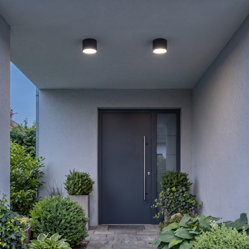 BRILAGI - LED Badrumsspot SMOOTH 1xGX53/15W/230V 60x82 mm svart IP54