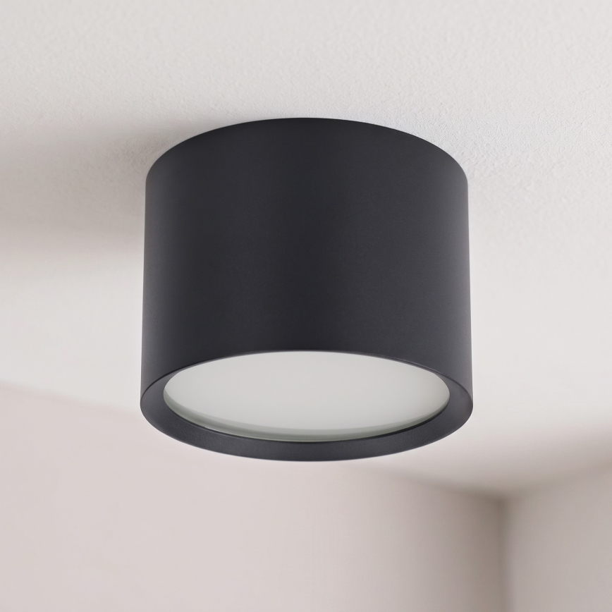 BRILAGI - LED Badrumsspot SMOOTH 1xGX53/15W/230V 60x82 mm svart IP54