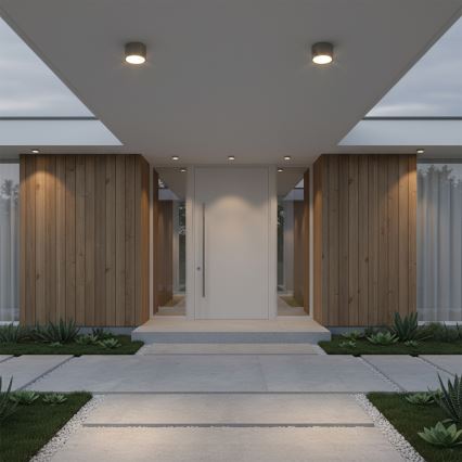 Brilagi - LED Badrumsspot SMOOTH 1xGX53/15W/230V antracit IP65