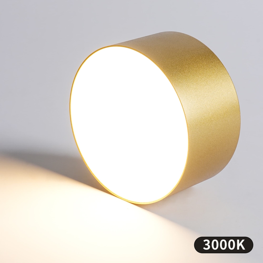 BRILAGI - LED badrumstaklampa FORIS LED/20W/230V Ø 15 cm guld IP44