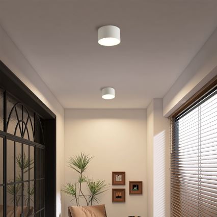 Brilagi - LED badrumstaklampa FORIS LED/9W/230V Ø 9 cm vit IP44