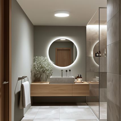 BRILAGI - LED badrumstaklampa POOL LED/24W/230V 3000/4000/5500K Ø 30 cm IP54 vit