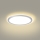 Brilagi - LED badrumstaklampa ULTRA SLIM LED/18W/230V Ø 30 cm silver IP54