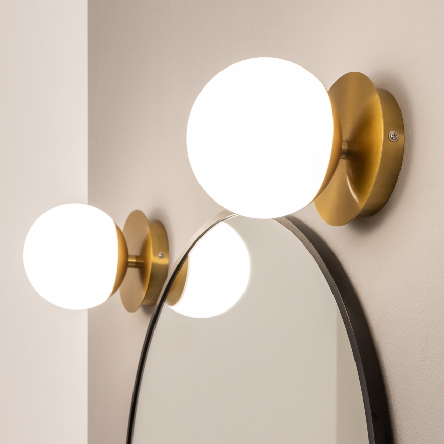 Brilagi - BALL LED-vägglampa för badrum 6W/230V 3000/4000/6500K IP44 guld