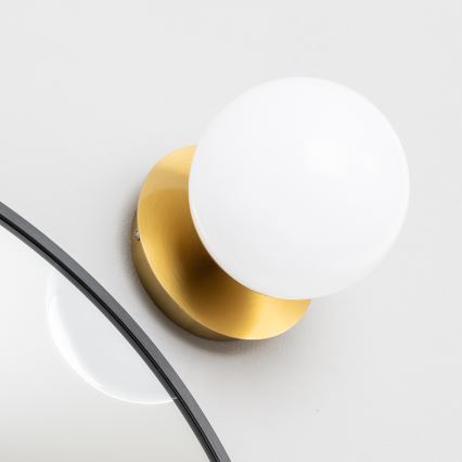 Brilagi - BALL LED-vägglampa för badrum 6W/230V 3000/4000/6500K IP44 guld