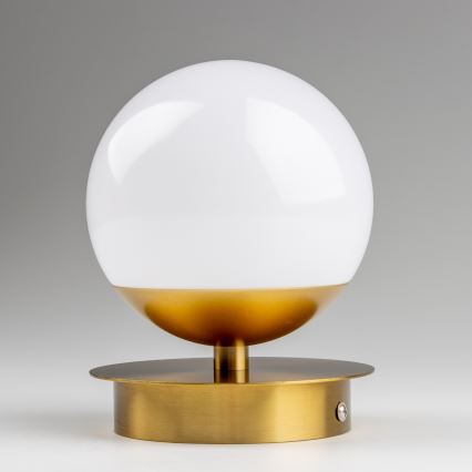 Brilagi - BALL LED-vägglampa för badrum 6W/230V 3000/4000/6500K IP44 guld