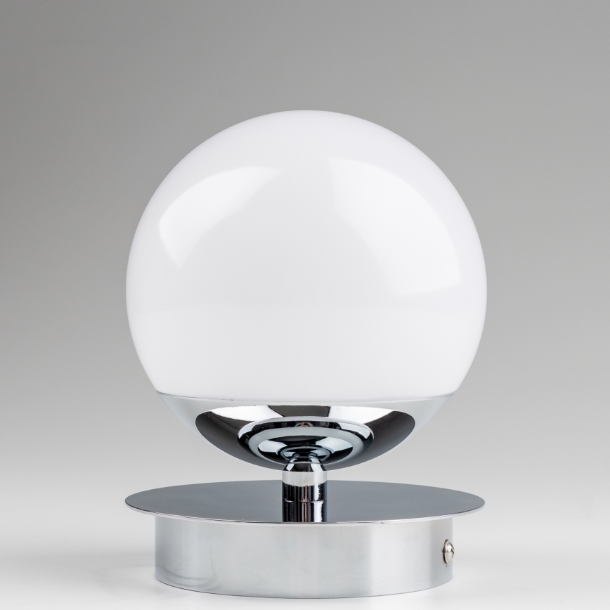 Brilagi - LED-badrumsvägglampa BALL LED/6W/230V 3000/4000/6500K IP44 blank krom
