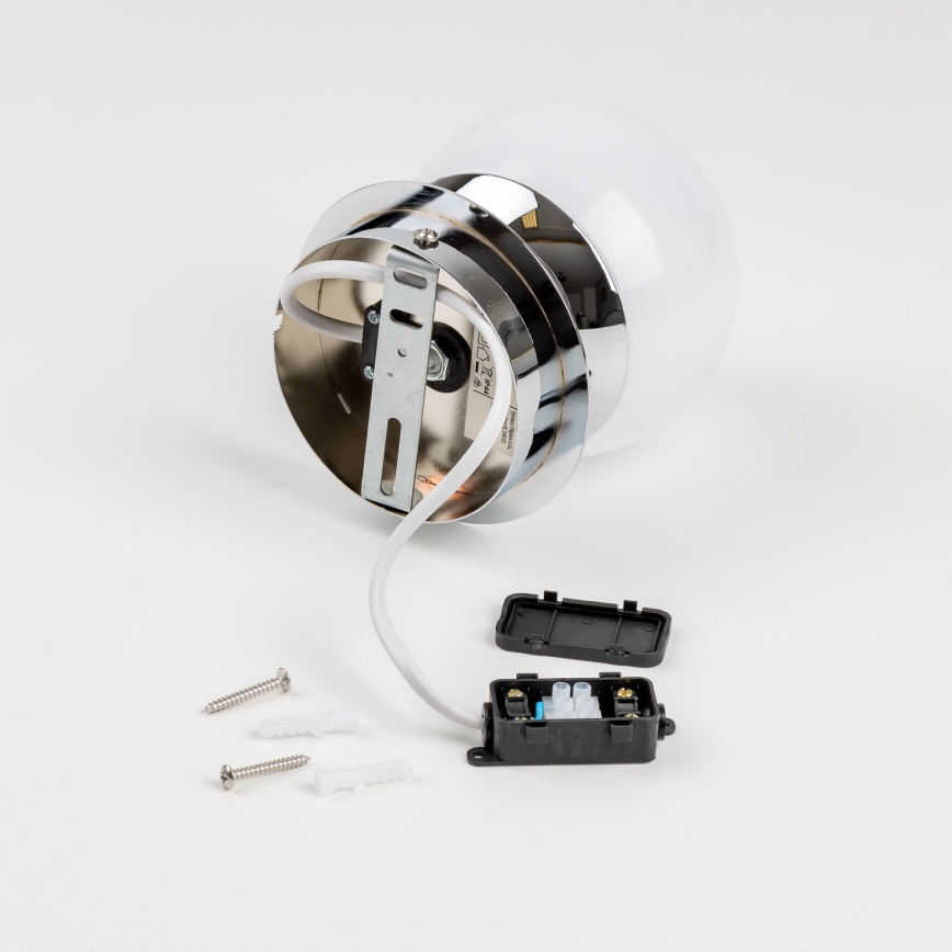 Brilagi - LED-badrumsvägglampa BALL LED/6W/230V 3000/4000/6500K IP44 blank krom