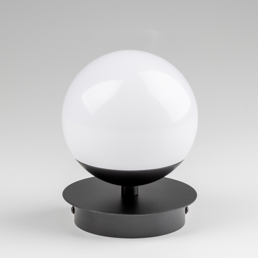 Brilagi - LED badrumsarmatur BALL LED/6W/230V 3000/4000/6500K IP44 svart