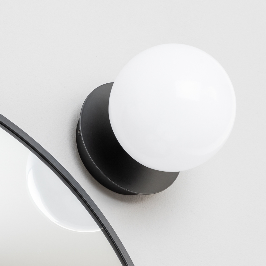 Brilagi - LED badrumsarmatur BALL LED/6W/230V 3000/4000/6500K IP44 svart