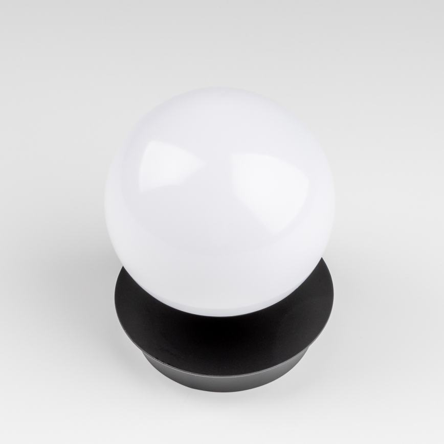 Brilagi - LED badrumsarmatur BALL LED/6W/230V 3000/4000/6500K IP44 svart