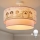 Brilagi - LED barnplafond BOBO 1xE27/60W/230V Ø 40 cm rosa/älvor