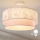 Brilagi - LED barntaklampa BOBO, ytmonterad 1xE27/60W/230V, Ø 40 cm, krämvit/rosa med kaninmotiv