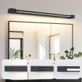 BRILAGI - LED-belysning för badrumsspegel AQUA LINE LED/28W/230V 100 cm IP44 svart CRI 90