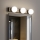 Brilagi - LED belysning för badrumsspegel HOLLYWOOD 3xLED/3W/230V 39 cm IP44 svart