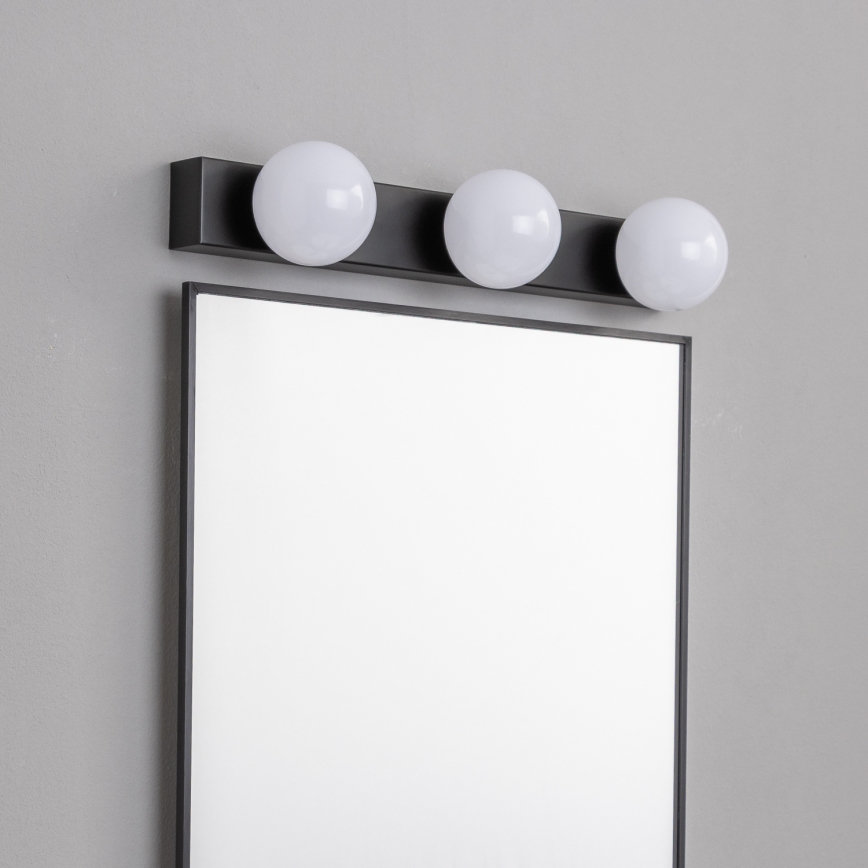 Brilagi - LED belysning för badrumsspegel HOLLYWOOD 3xLED/3W/230V 39 cm IP44 svart