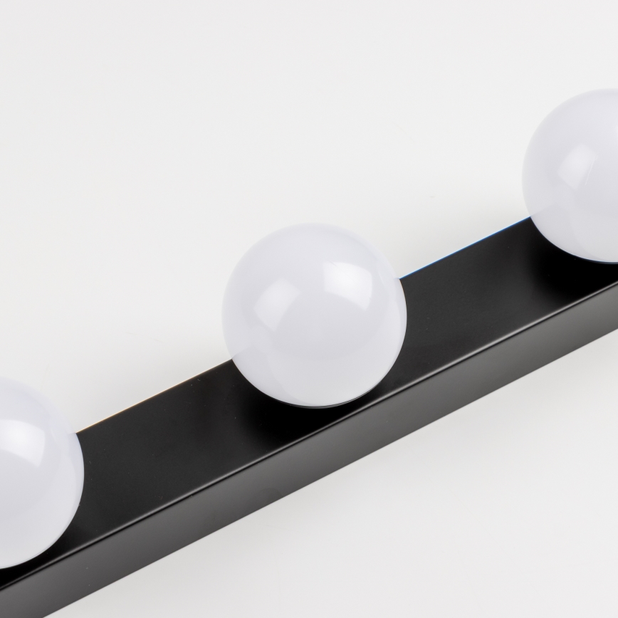 Brilagi - LED belysning för badrumsspegel HOLLYWOOD 3xLED/3W/230V 39 cm IP44 svart
