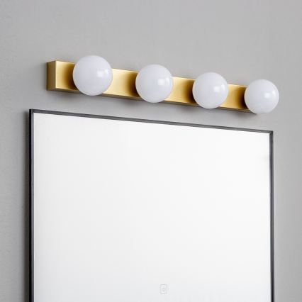 Brilagi - LED-belysning för badrumsspegel HOLLYWOOD 4xLED/3W/230V 53 cm IP44 guldig