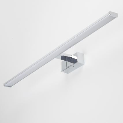 Brilagi - LED-belysning för badrumsspegel 3-i-1 VESTRA LED/15W/230V 80 cm IP44 blank krom