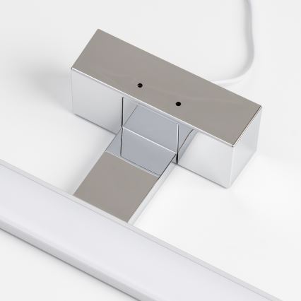 Brilagi - LED-belysning för badrumsspegel 3-i-1 VESTRA LED/15W/230V 80 cm IP44 blank krom