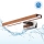 Brilagi - LED-belysning för badrumsspegel WOODY MIRROR 3-i-1 LED/8 W/230 V 40 cm IP44 blank krom/körsbärsek