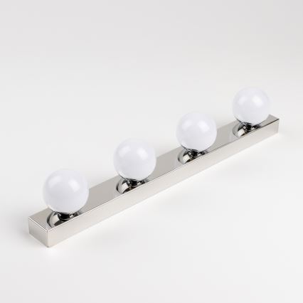 Brilagi - LED-belysning för badrumsspegel HOLLYWOOD 4xLED/3W/230V 53 cm IP44 blank krom