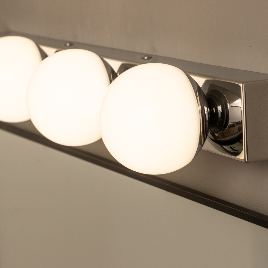 Brilagi - LED-belysning för badrumsspegel HOLLYWOOD 4xLED/3W/230V 53 cm IP44 blank krom