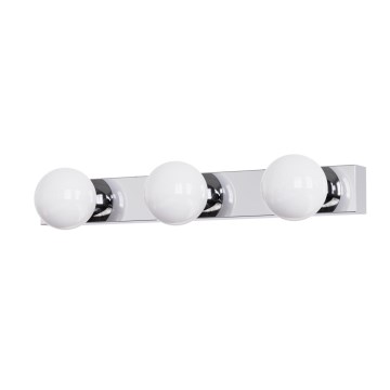 Brilagi - LED-belysning till badrumsspegeln HOLLYWOOD 3xLED/3W/230V 39 cm IP44 blank krom