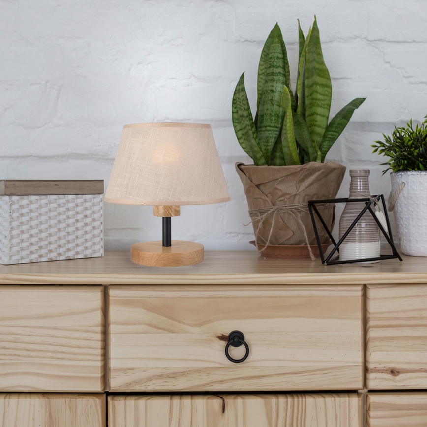 Brilagi - LED Bordslampa ANTHONY 1xE14/40W/230V ek/beige