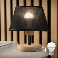 BRILAGI - LED Bordslampa ANTHONY 1xE14/40W/230V ek/svart