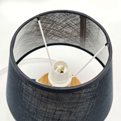 Brilagi - LED Bordslampa ANTHONY 1xE14/40W/230V ek/svart