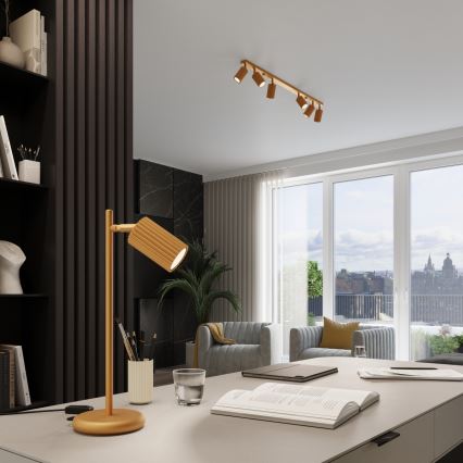 Brilagi - LED-bordslampa CRESTO 1xGU10/10W/230V guld