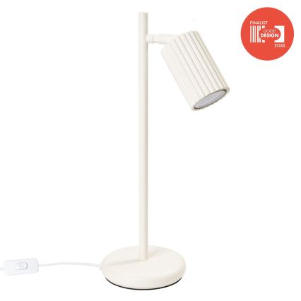 Brilagi - LED-bordslampa CRESTO 1xGU10/10W/230V krämfärgad
