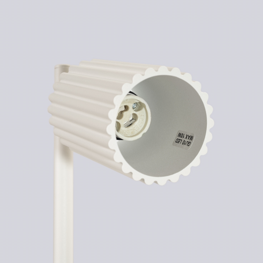 Brilagi - LED-bordslampa CRESTO 1xGU10/10W/230V krämfärgad