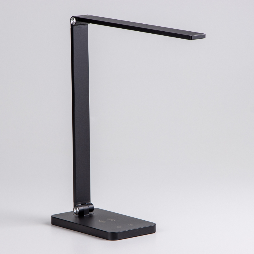 BRILAGI - Dimmbar beröringsstyrd LED-bordslampa med trådlös Qi-laddning MODO CHARGE LED/7W/5V 3000/4000/6000K svart