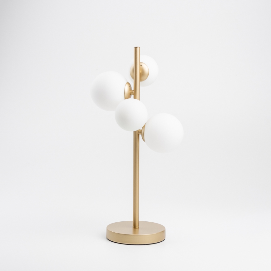 Brilagi - LED bordslampa MILLA 4xG9/3W/230V guld/vit