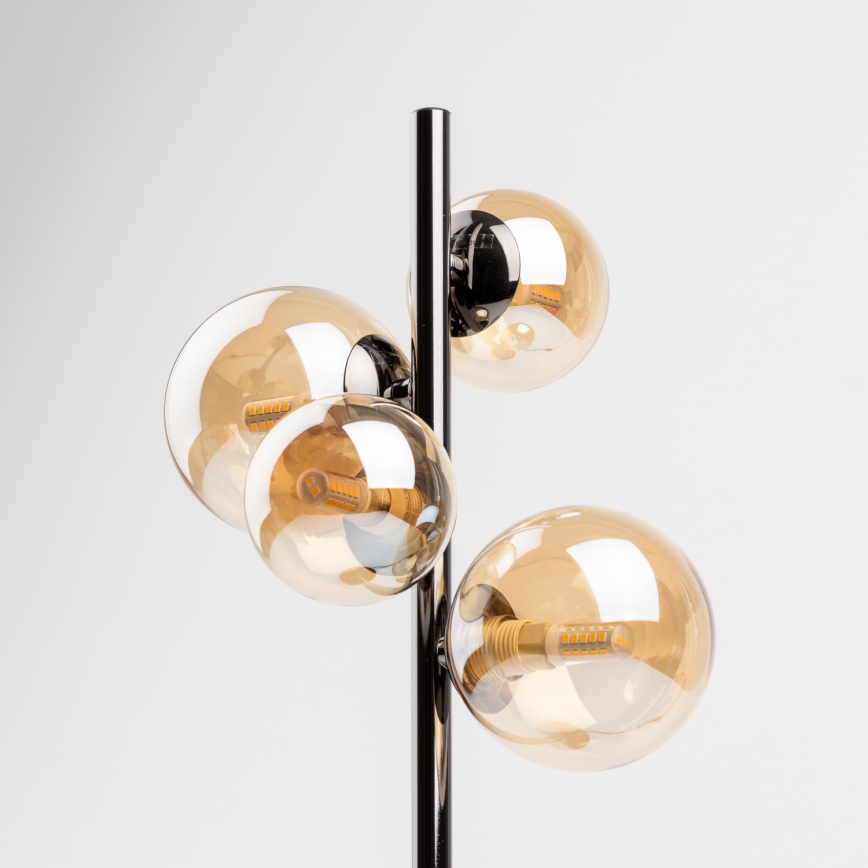 Brilagi - LED bordslampa MILLA 4xG9/3W/230V svart krom/guld